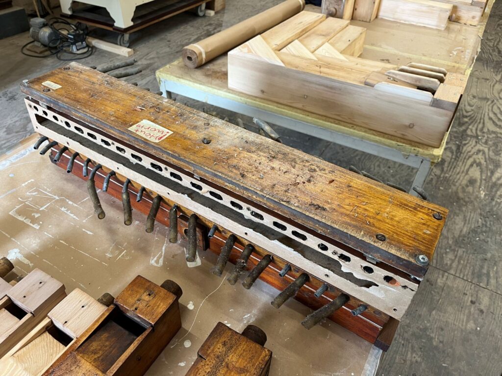 Restauratie van draaiorgel De Turk door Martin Conrads Draaiorgelbouw